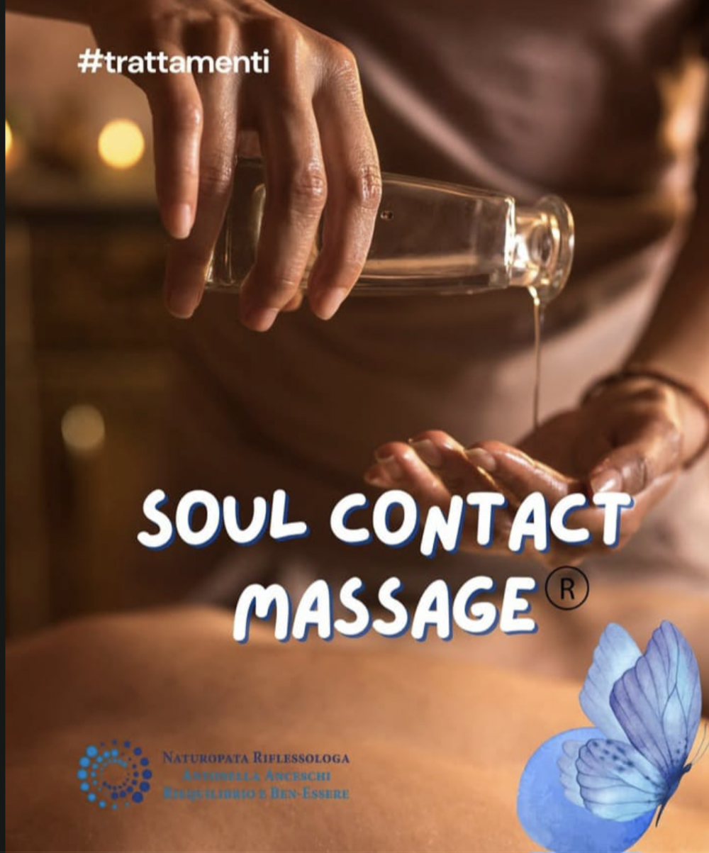 Operatrice Certificata Soul Contact Massage® - Rilassamento e Distensione - NATUROPATA LIFE COACH ANTONELLA ANCESCHI - CARPI - MODENA - REGGIO - CONSULENZE ONLINE